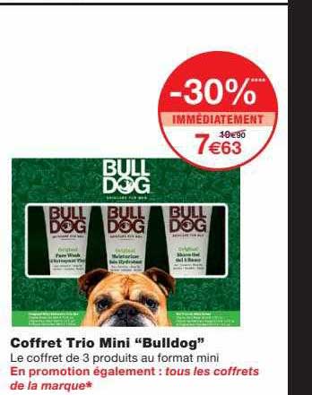 Coffret Trio Mini "bulldog"