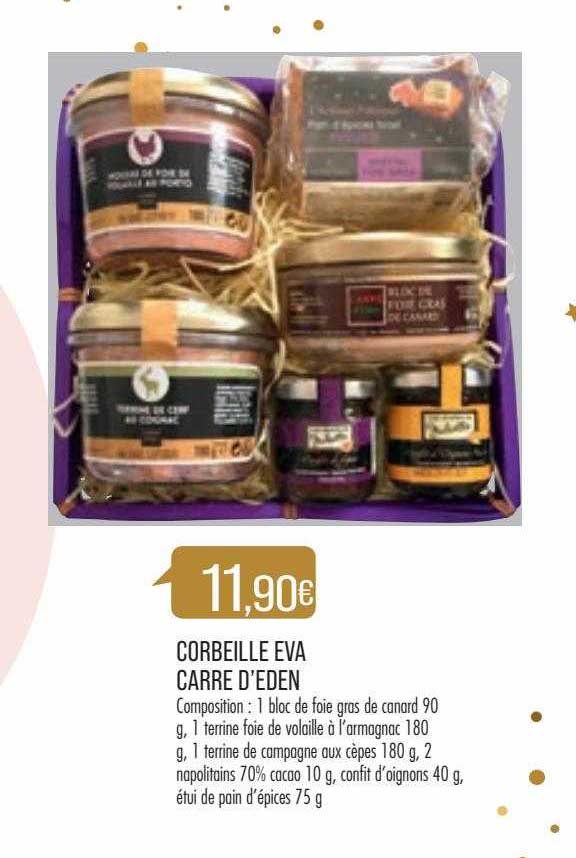 corbeille eva carré d'eden