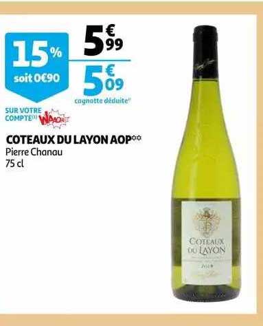 coteaux du layon aop pierre chanau