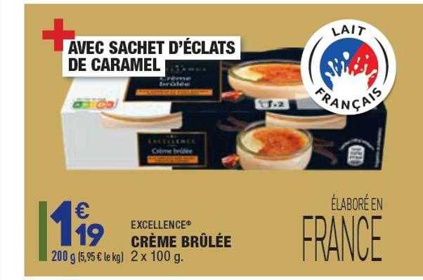 crème brûlée excellence