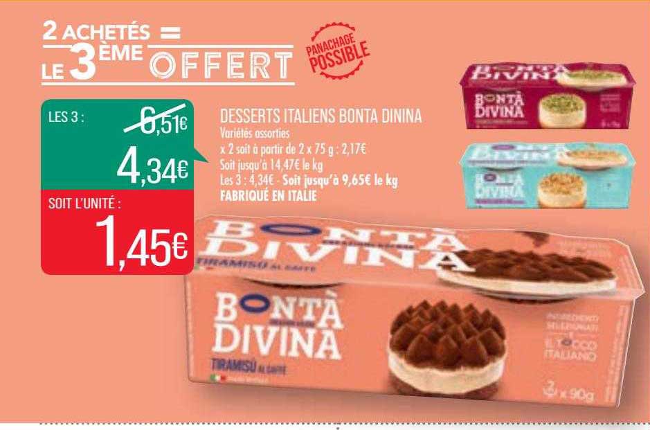 desserts italiens bonta divina