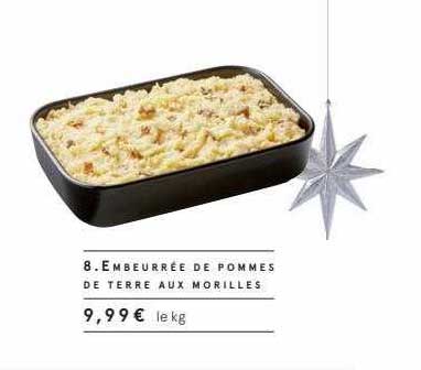 embeurrée de pommes de terre aux morilles