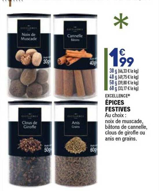 épices festives excellence