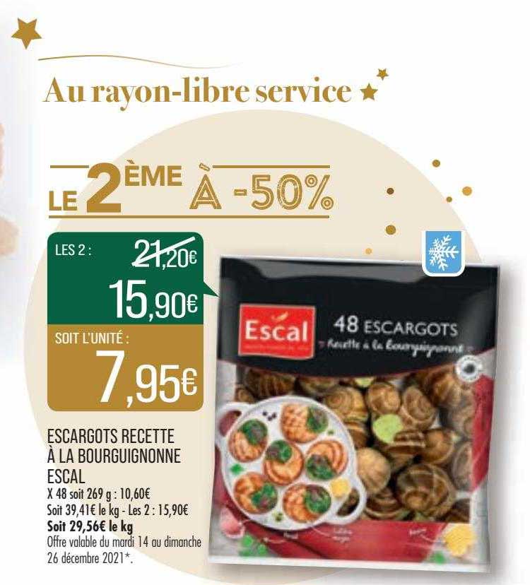 escargots recette à la bourguignonne escal