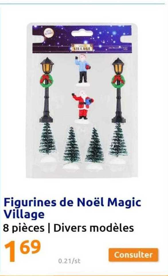 Figurines De Noël Magic Village
