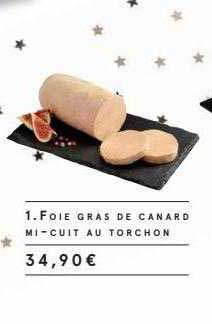 foie gras de canard mi-cuit au torchon