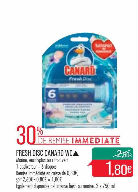 fresh disc canard wc