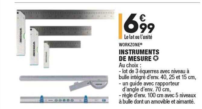 instruments de mesure workzone