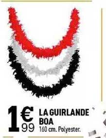 la guirlande boa