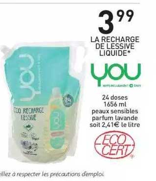 la recharge de lessive liquide you