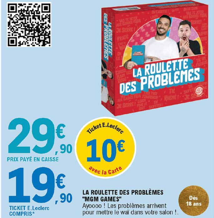 la roulette des problèmes "mgm games"
