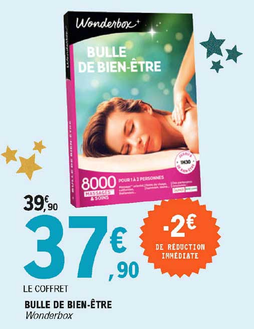 Le Coffret Bulle De Bien-être Wonderbox