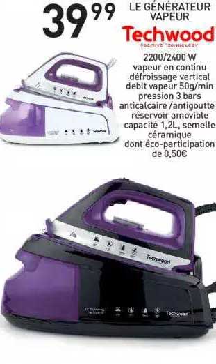 le générateur vapeur techwood