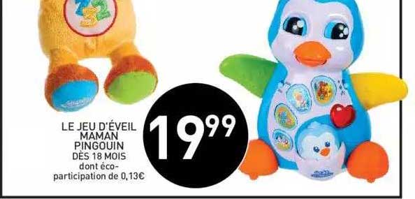 le jeu d'éveil maman pingouin