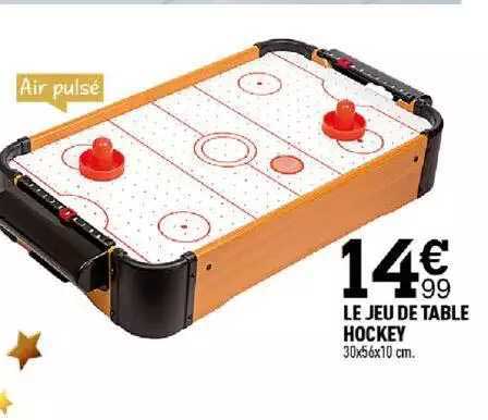 le jeu de table hockey