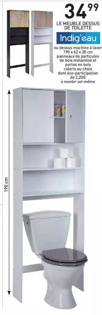 Le Meuble Dessus De Toilette Indig'eau