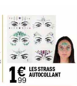 les strass autocollant