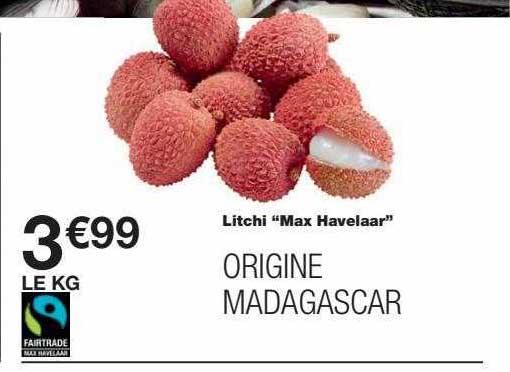 Litchi "max Havelaar"