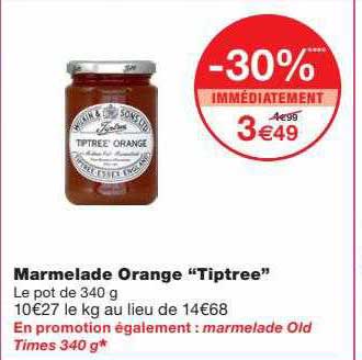 marmelade orange "tiptree"