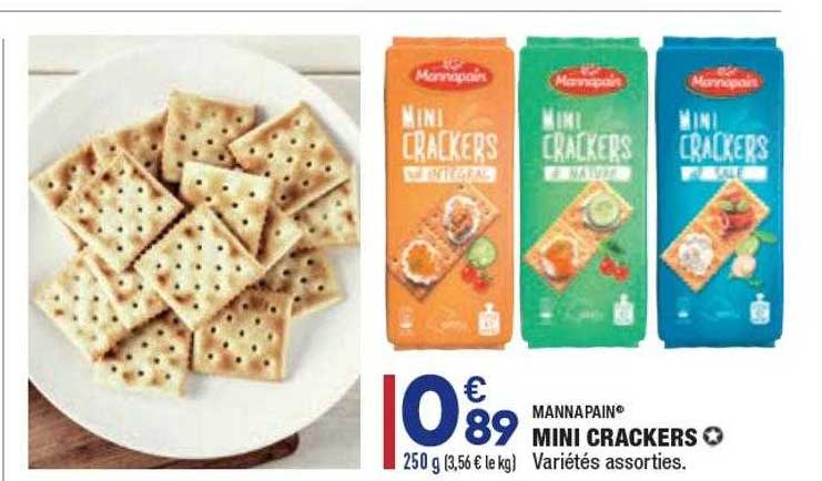 Mini Crackers Manna Pain