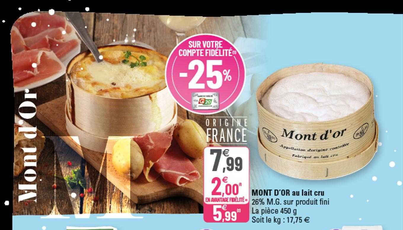 Mont D'or Au Lait Cru