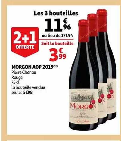 morgon aop 2019 pierre chanau rouge