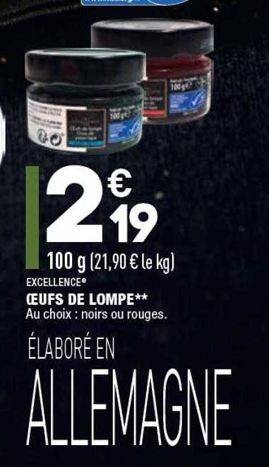 oeufs de lompe excellence