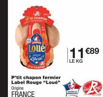 p'tit chapon fermier label rouge "loué"