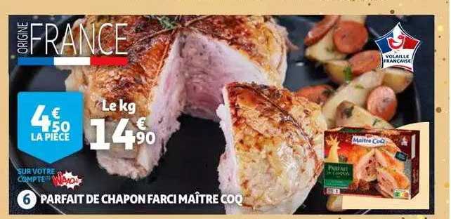 parfait de chapon farci maître coq