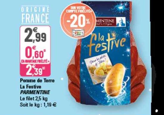 Pomme De Terre La Festive Parmentine