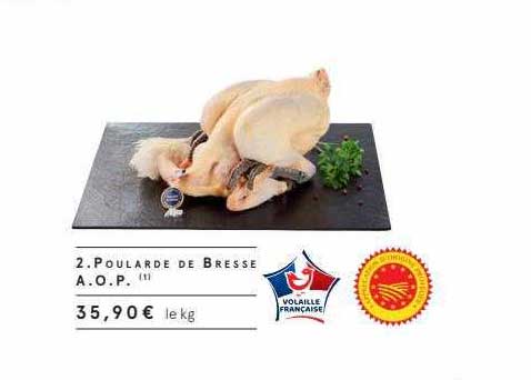 poularde de bresse a.o.p.