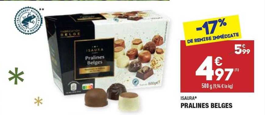Pralines Belges Isaura