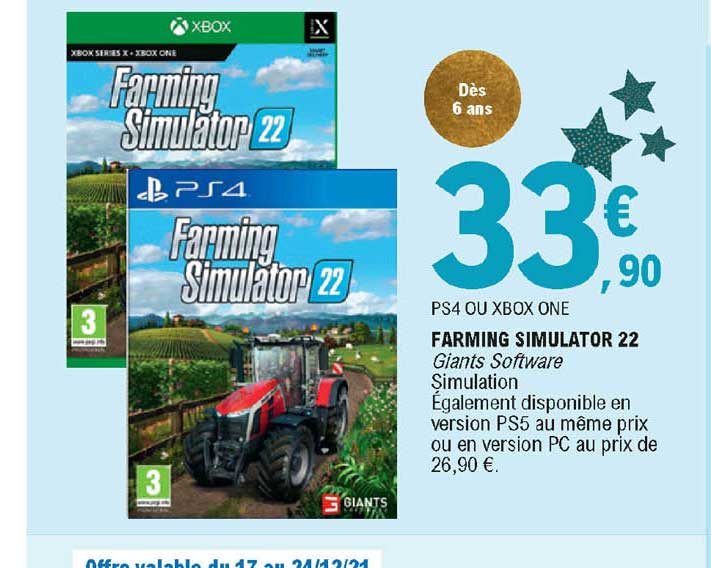 Ps4 Ou Xbox One Farming Simulator 22 - Giants Software