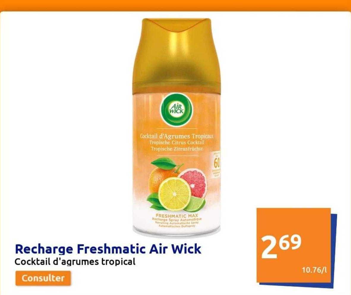 recharge freshmatic air wick