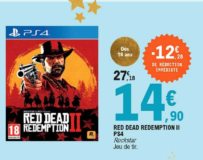 red dead redemption II ps4 - rockstar