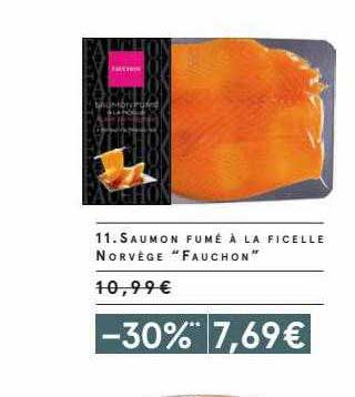 saumon fumé à la ficelle norvège "fauchon"