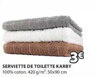 Serviette De Toilette Karby