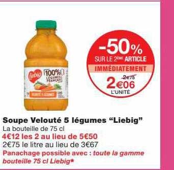 Soupe Velouté 5 Légumes "liebig"
