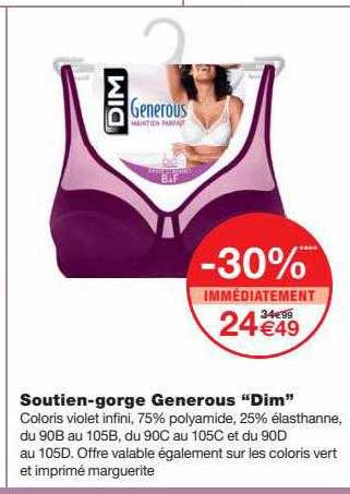 soutien-gorge generous "dim"