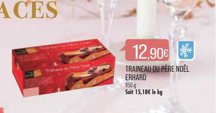 traineau du père noël erhard