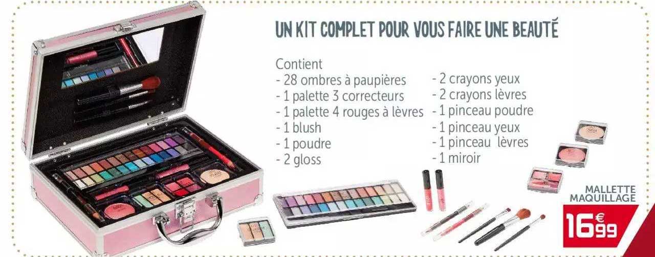 un kit complet pour vous faire une beauté