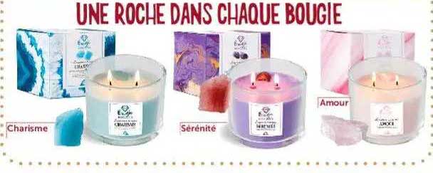 une roche dans chaque bougie