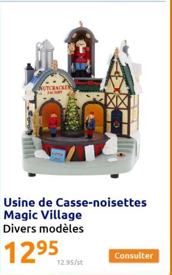 usine de casse-noisettes magic village
