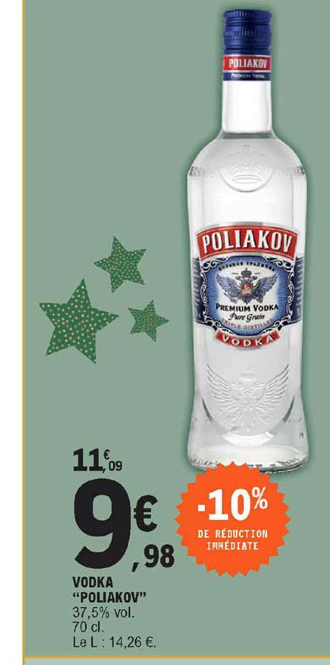 Vodka "poliakov"