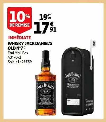 whisky jack daniel's old n°7