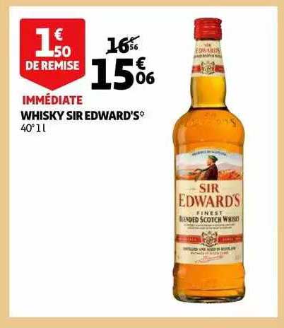 whisky sir edward's