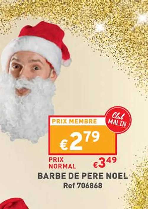 barbe de père noël
