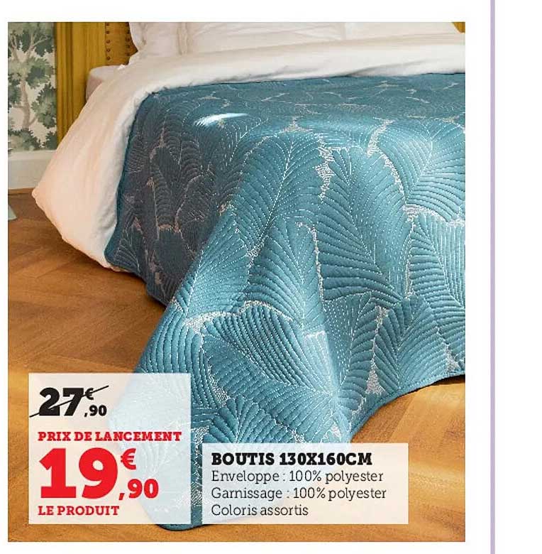 boutis 130 x 160 cm