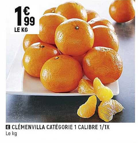 clémenvilla catégorie 1 calibre 1-1 x