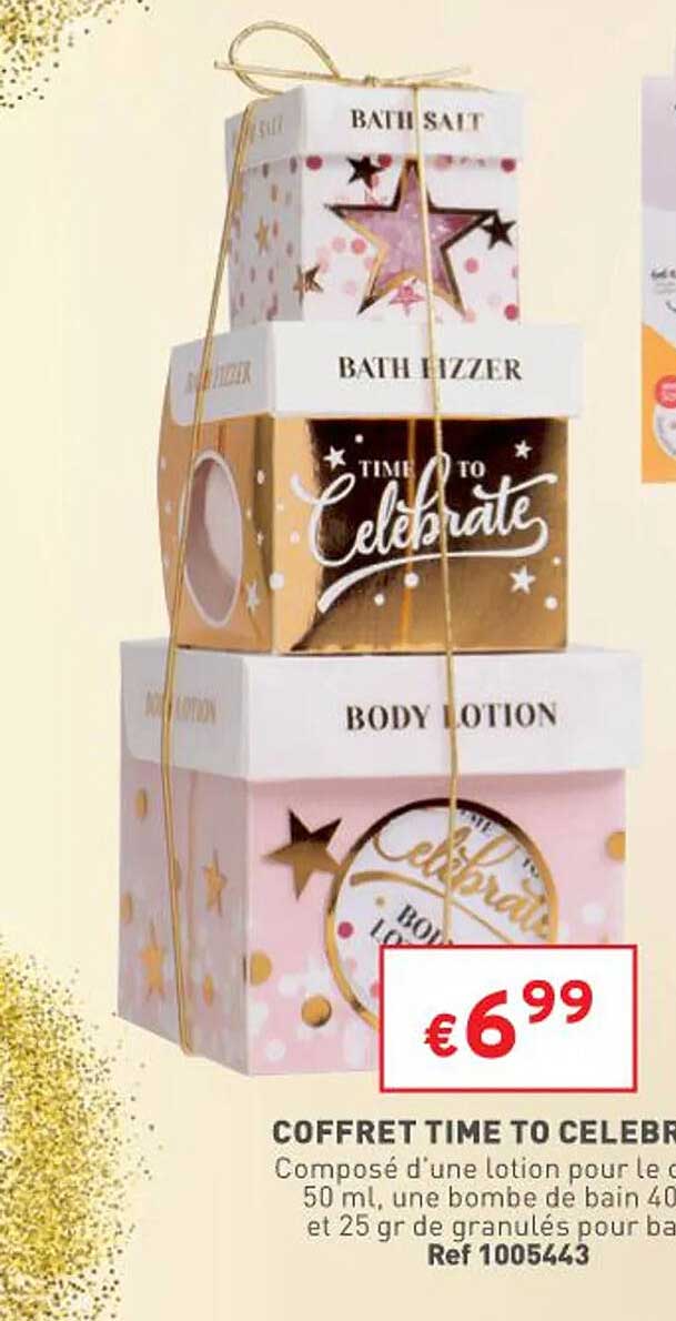 coffret time to célébrate
